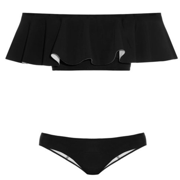 Lisa Fernandez Mira 2 piece scuba ruffle bikini - Picture 8 of 10